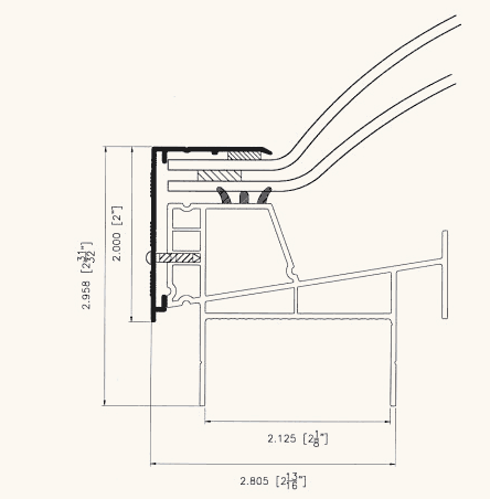 PVC Curbmount spec diagram